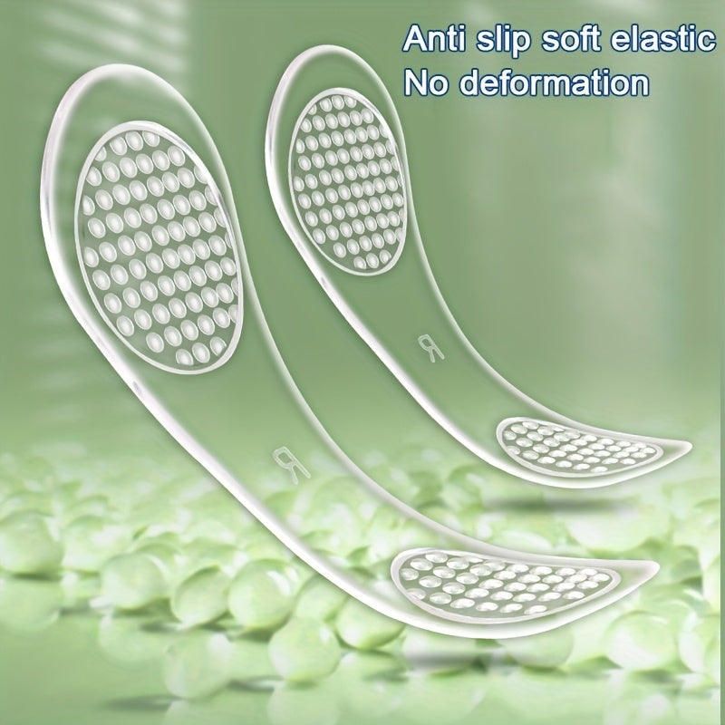 Women's Silicone Shoe Insoles Anti-slip Adjustable High Heels