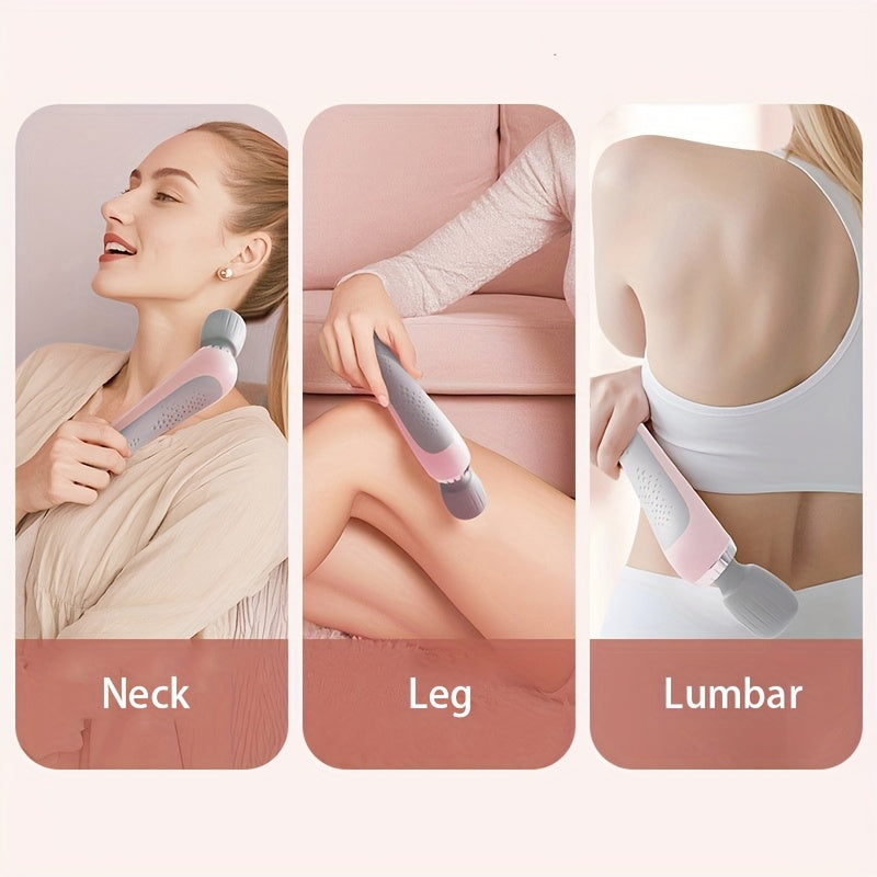 Portable Electric Massager USB Rechargeable High-Speed Vibration Full Body Relaxation