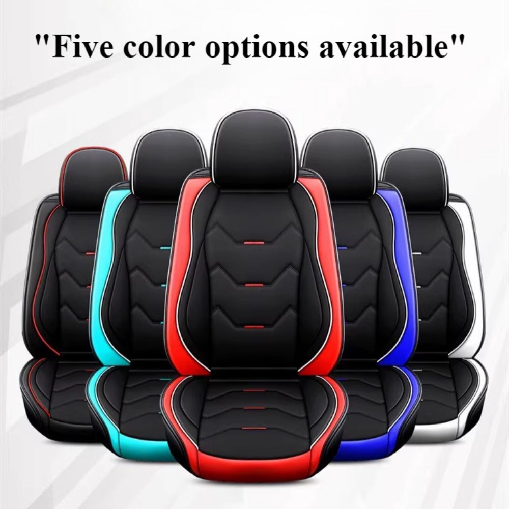 Full-Seat Cushion Cover Black and White Breathable Non-Slip All-Season