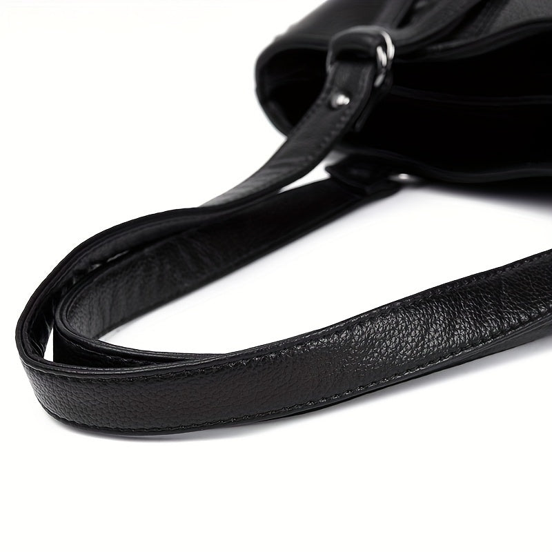 Стильная сумка для переноски книг и документов, универсальная сумка через плечо для повседневного использования.