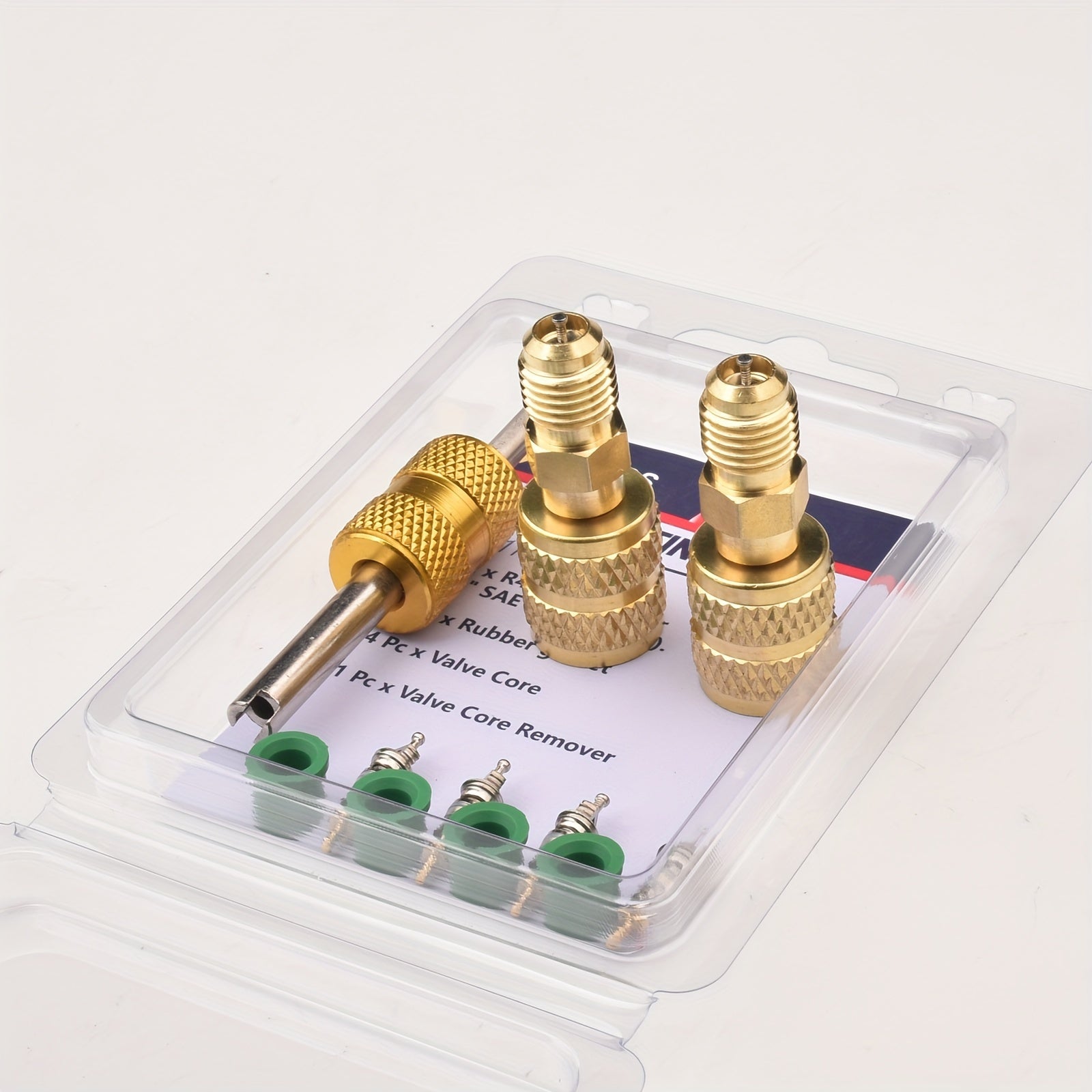 Swivel Adapter for Mini Split HVAC Systems 1/4" SAE Male 5/16" SAE Female