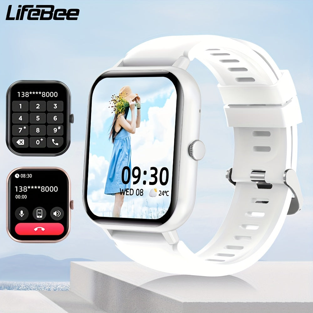 2024 Smartwatch with 1.83 Inch Touch Screen Call Function Fitness Tracking 100+ Modes
