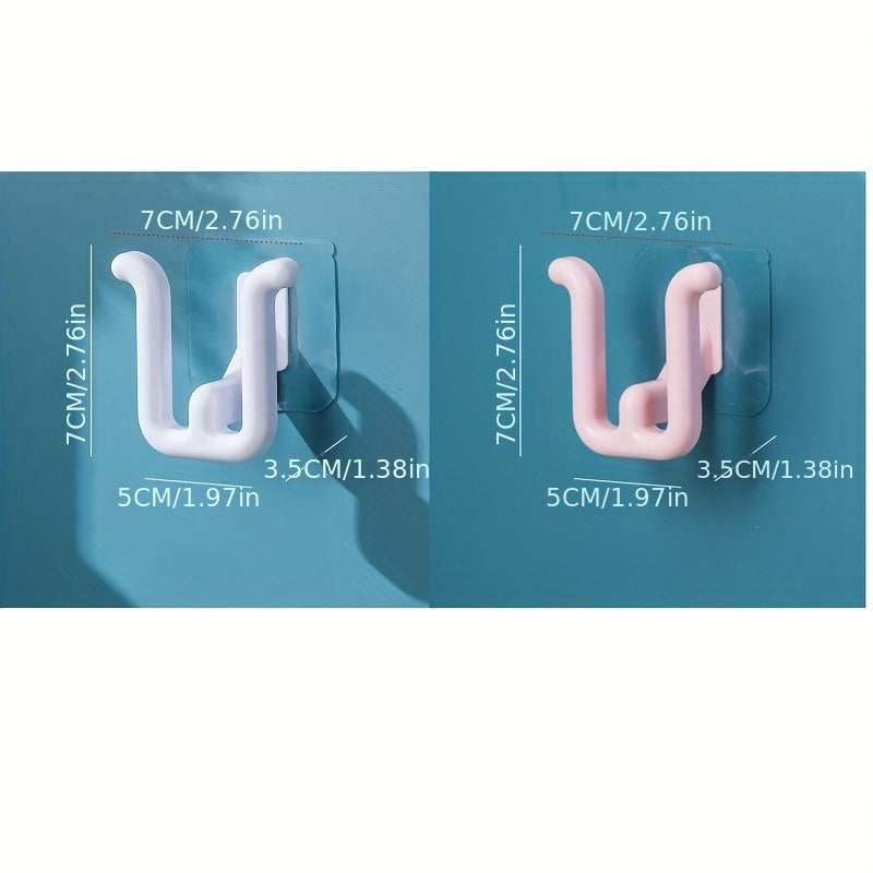 Wall-Mounted Slipper Holder Bathroom Plastic Space-Saving Shelf