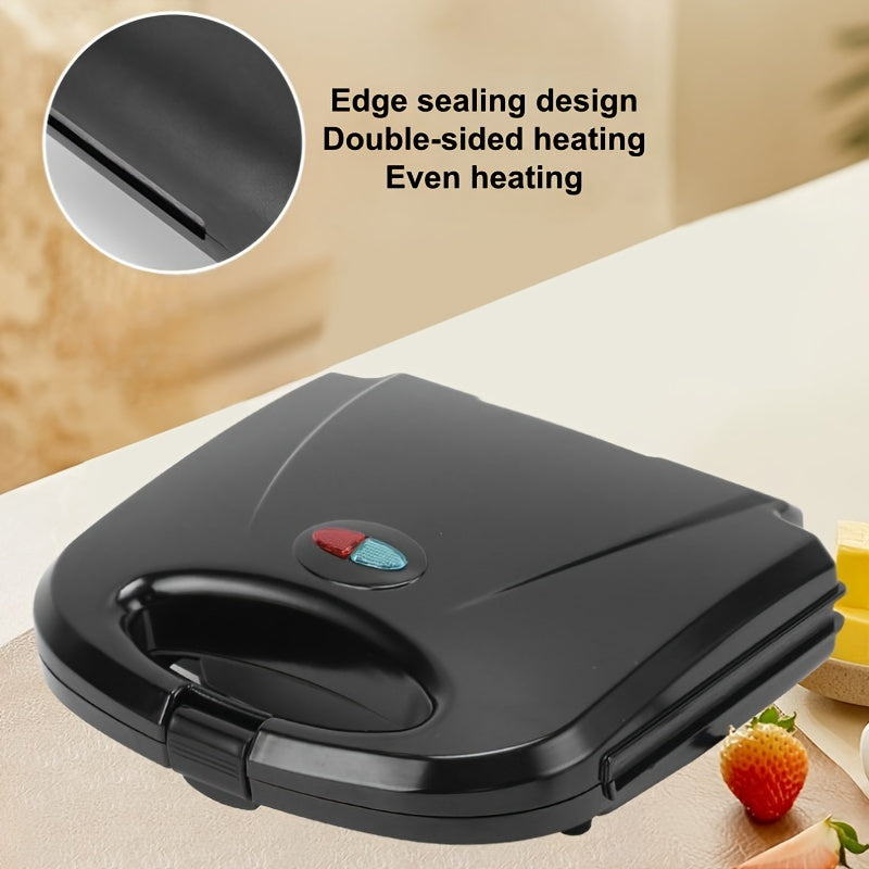 European Standard Plug Waffle Maker Non-Stick Coating Widened Deepened Baking Tray 750W