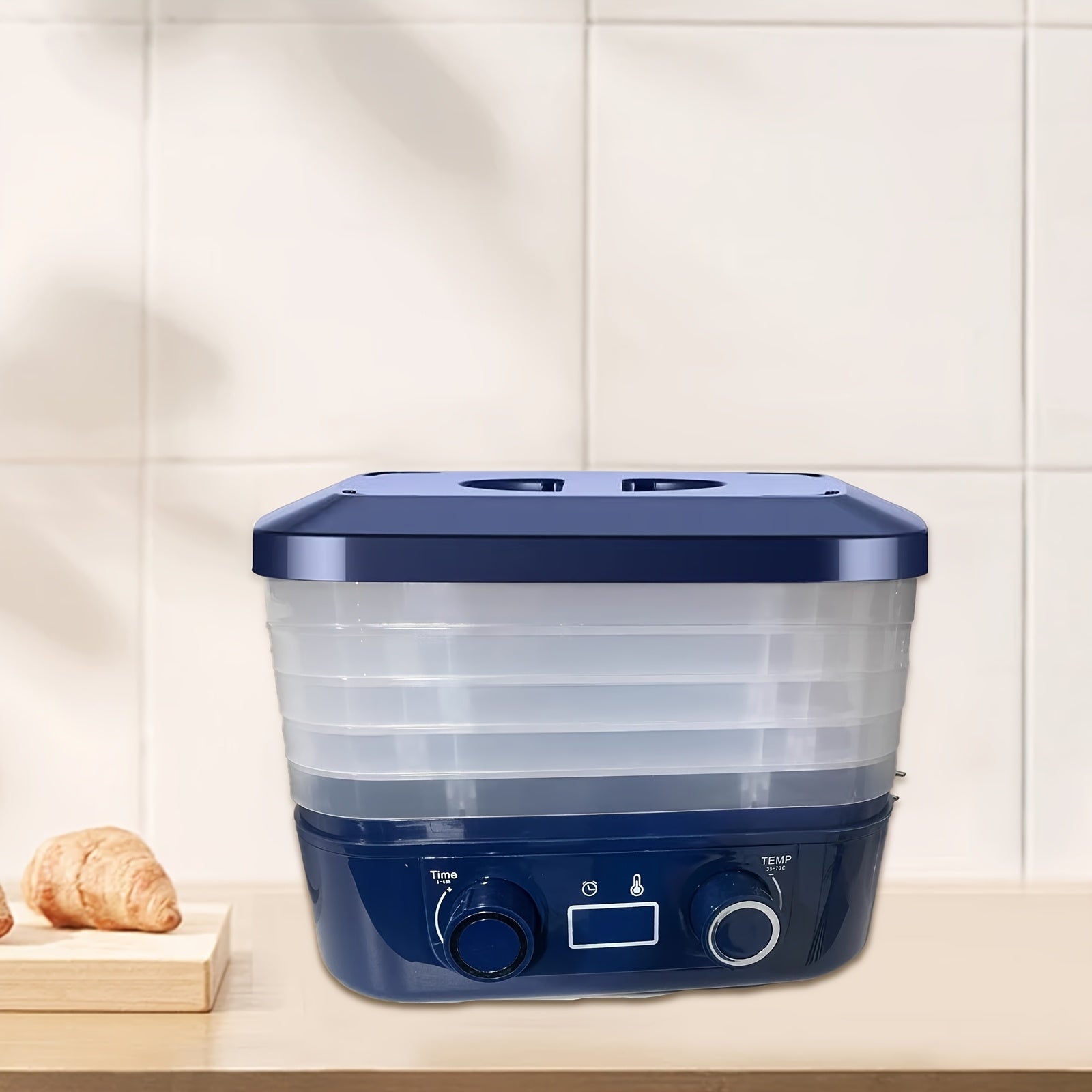 Deshidratador de alimentos estándar europeo 220V para secar nueces, frutas y verduras