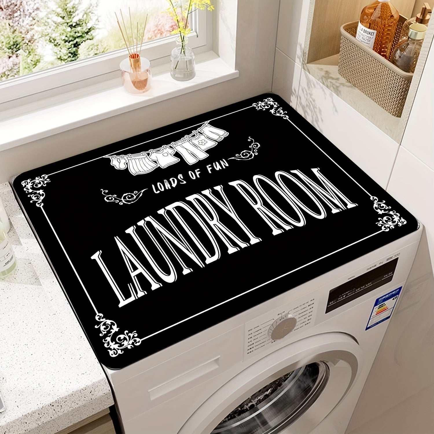 Voshinalar va quritgichlar uchun himoya qoplamasi, yuvish mashinalari va quritgichlar uchun quruq changga qarshi mato