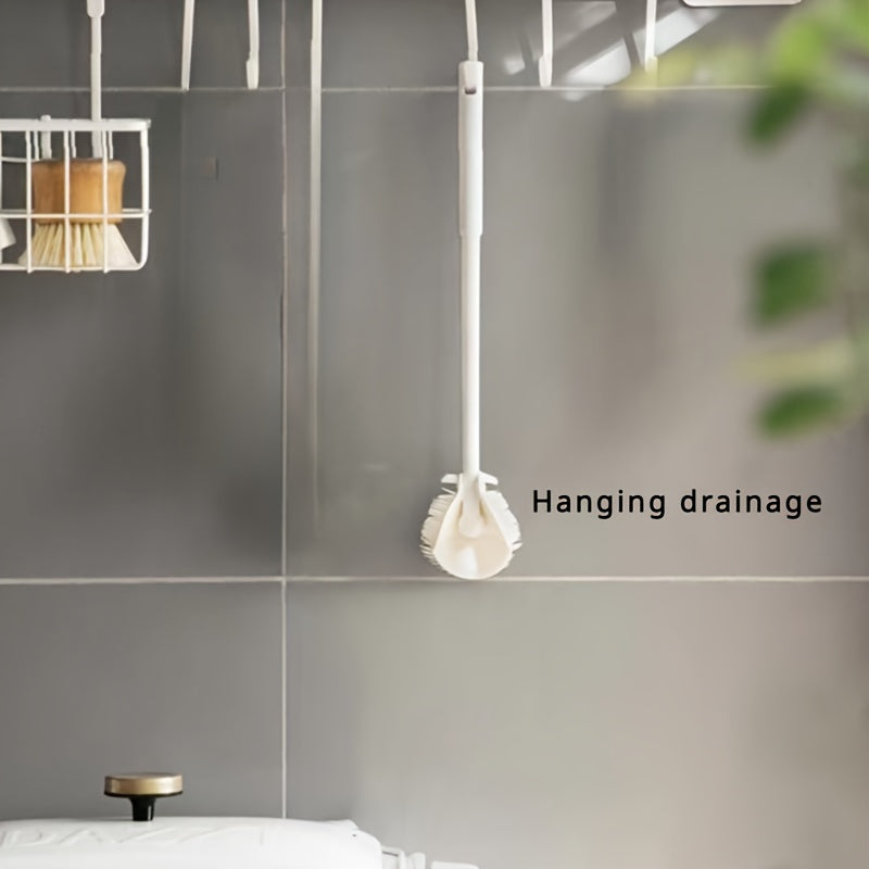 Long-Handled Bottle Brush with Soft Bristles for Narrow-Mouth Glassware