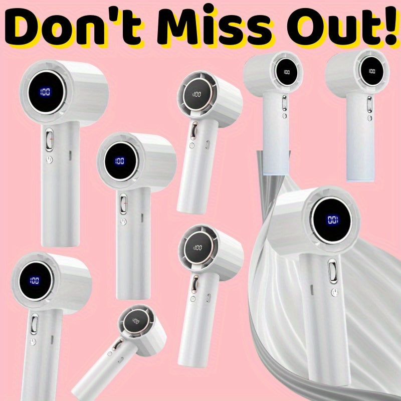 Compact USB Rechargeable RV Fan with Strong Airflow Low Noise Portable Summer Travel