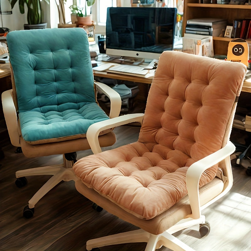 Ergonomic Polyester Chair Cushion for Office and Home Support