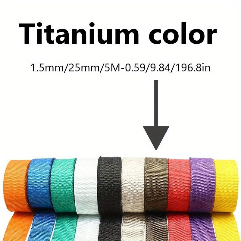 High-Temp Resistant Glass Fiber Insulation Tape 5m Multi-Color Heat Wrap