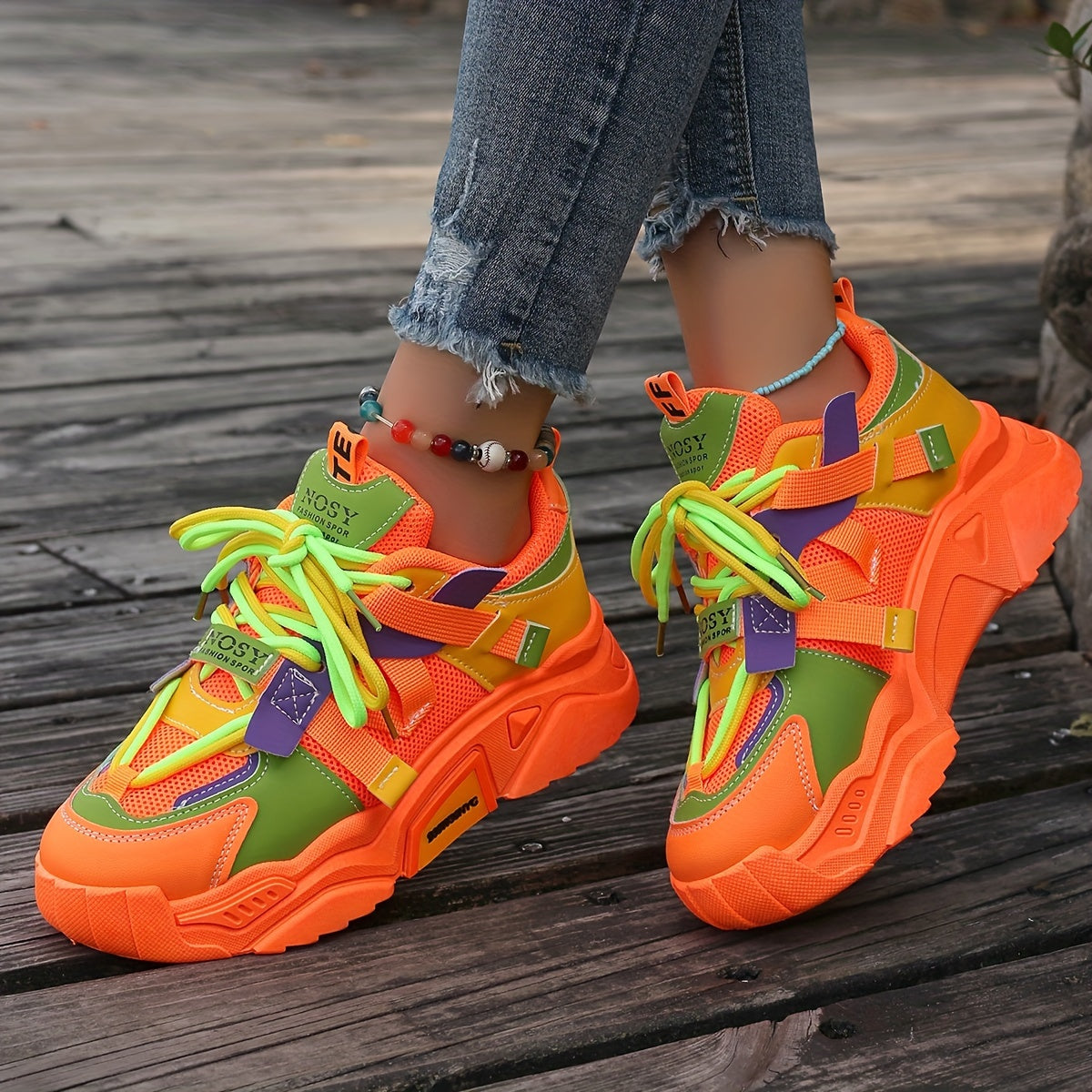 Women's Casual Mesh Sneakers Lightweight Breathable Non-slip Shoes