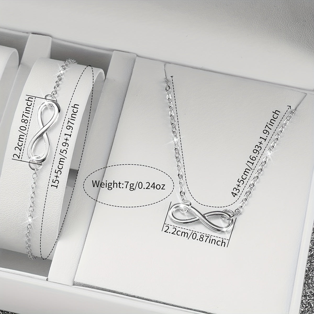 Элегантные и минималистичные цифровые кварцевые наручные часы с ювелирными изделиями (3 шт./набор), коробка для часов не включена.