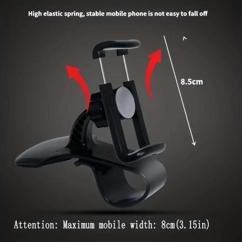 Universal Avtomobil Telefon Qoʻltiq Ogʻirlikni Balandlikda Balanse qilish Paneli Anti-shake Oʻrnatish