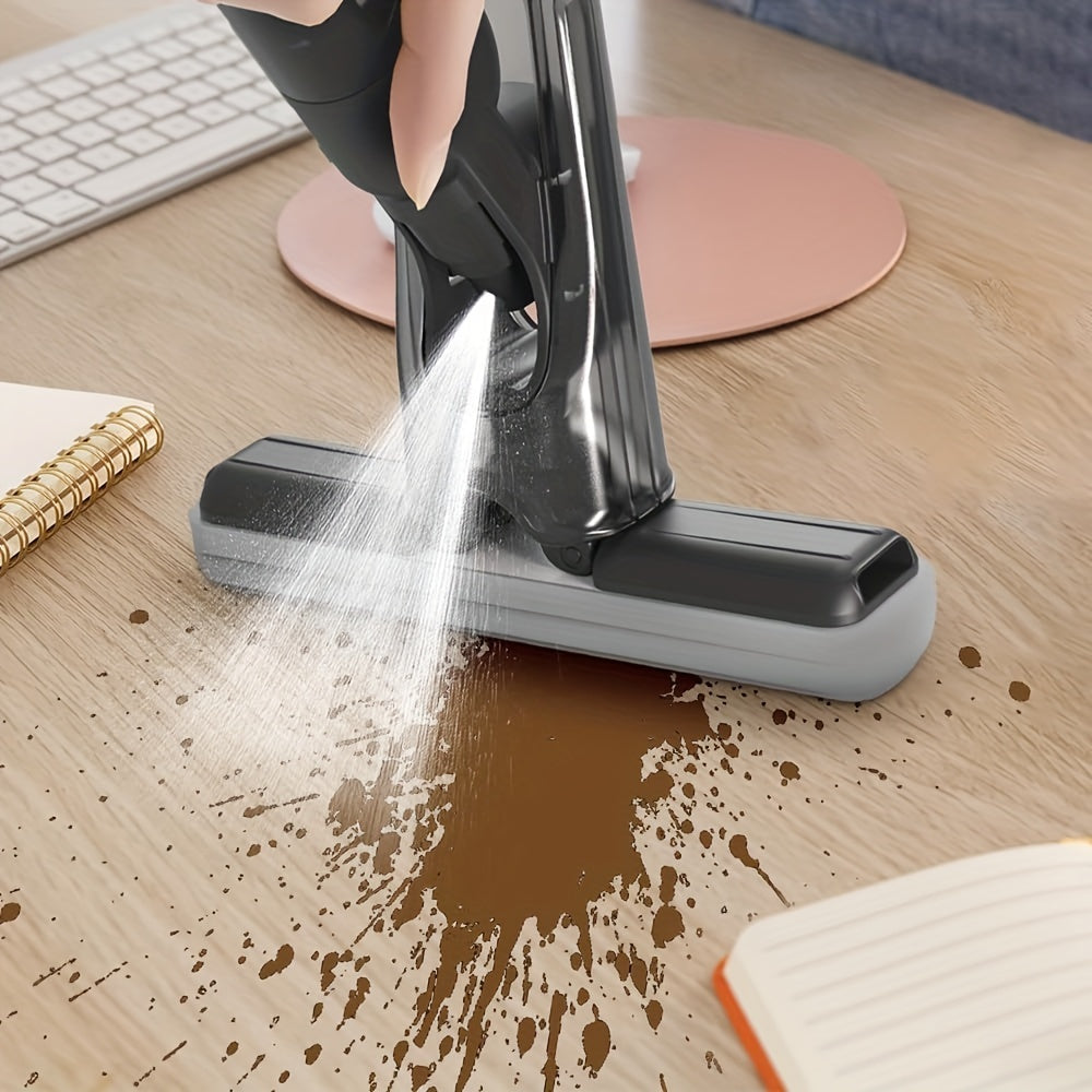 Compact Spray Mop for Hardwood Floors with Reusable Microfiber Pad