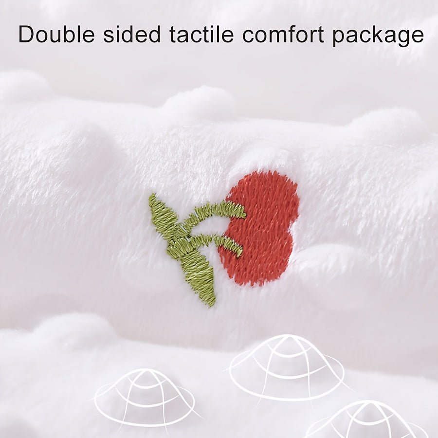 Warm Thickened Throw Blanket for Autumn and Winter Cozy Windproof Quilted Gift