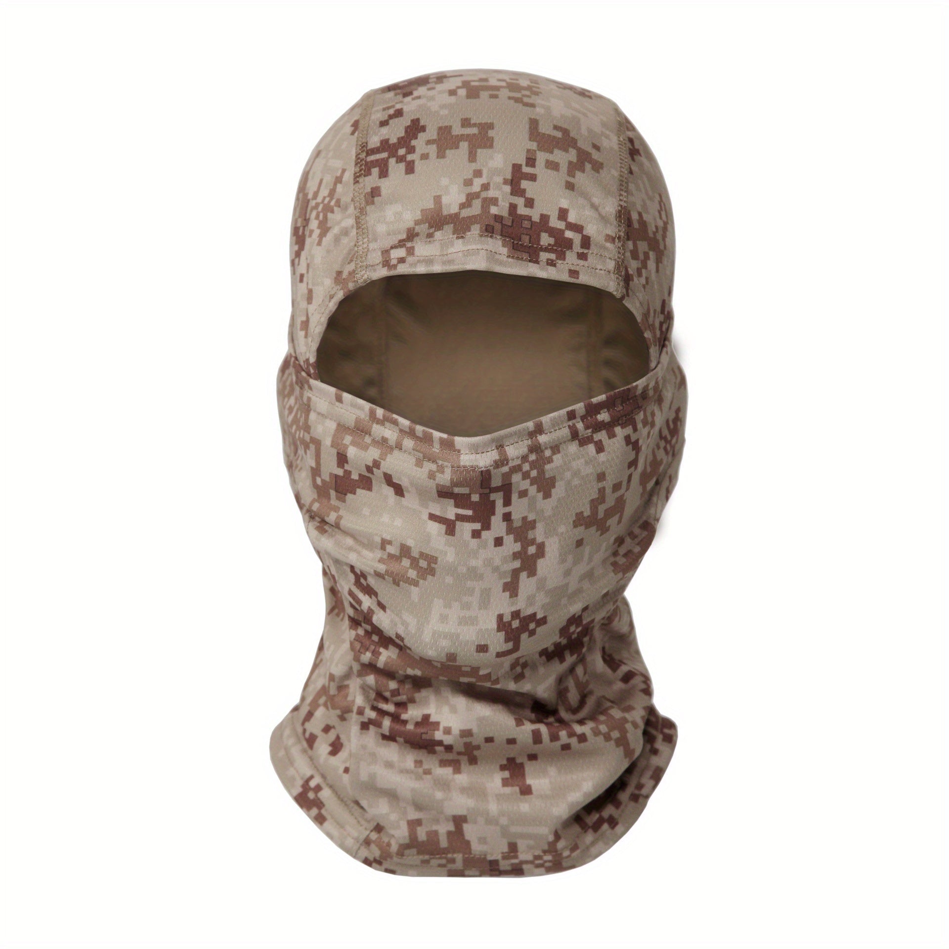 Adjustable Windproof UV Protection Hood with Balaclava Face Mask for Outdoor Use