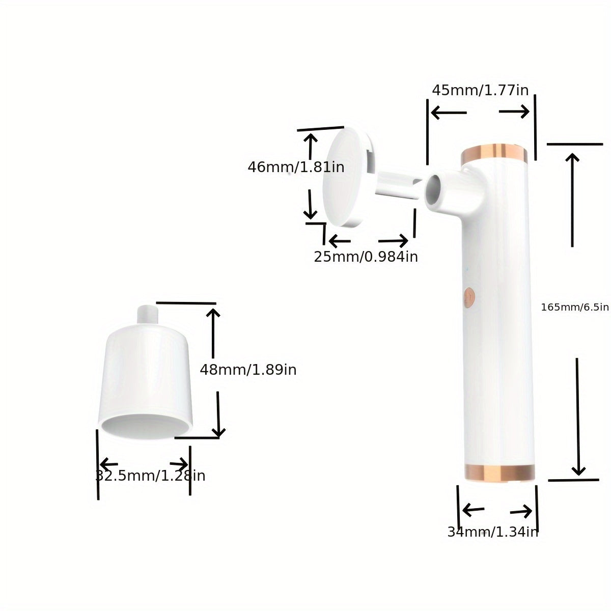 Electric Makeup Puff with USB Rechargeable Battery for Even Coverage and Easy Use