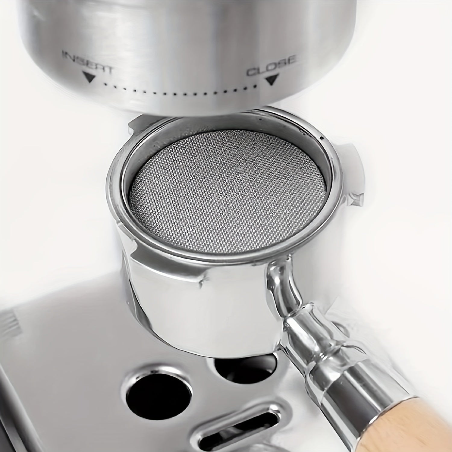 Stainless Steel Espresso Filters 51mm & 58mm Reusable Durable for Home and Restaurant