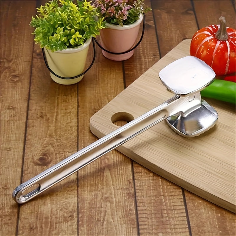 Aluminum Meat Tenderizer Hammer Dual-Sided Flat Pounding Kitchen Tool