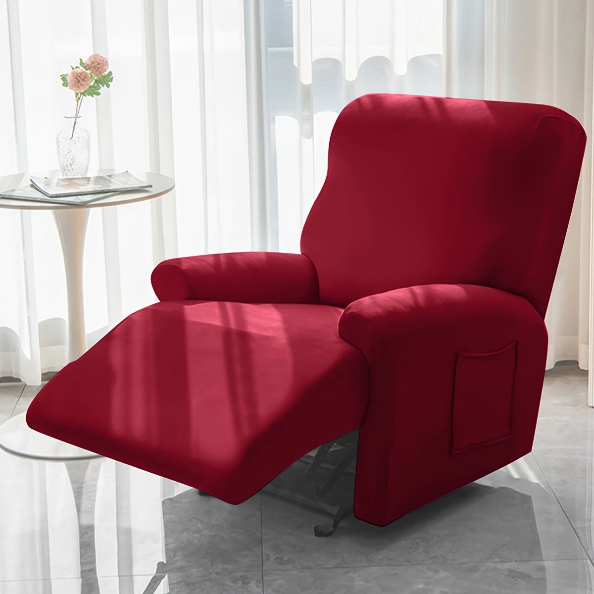 Водонепроницаемый однотонный чехол для дивана-кресла Chivas для домашней спальни.