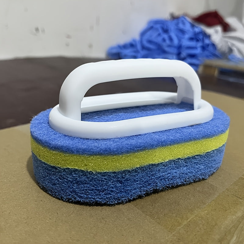 Bir parcha ko'p funksiyali gubka tozalovchi - Elektr energiyasiz hammom, vannaxonalar, oshxona va uy yuzalari uchun tozalash cho'tkasi