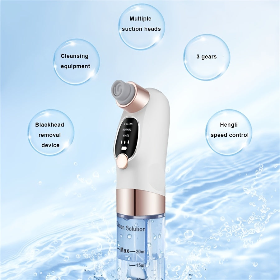 Removedor de puntos negros eléctrico USB con ultrapresión para limpieza de poros