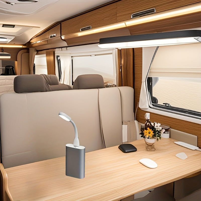 2 Pack USB LED Lights Portable Reading Night Light for Laptop Computer Keyboards