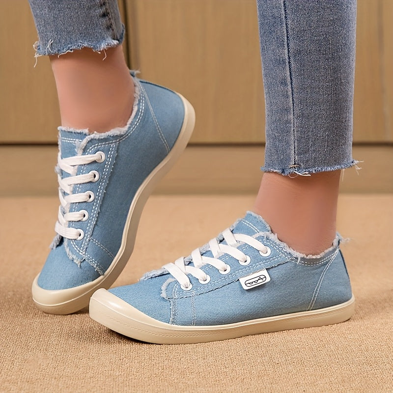 Women's Breathable Flat Casual Sneakers Lightweight Walking Shoes Spring Summer
