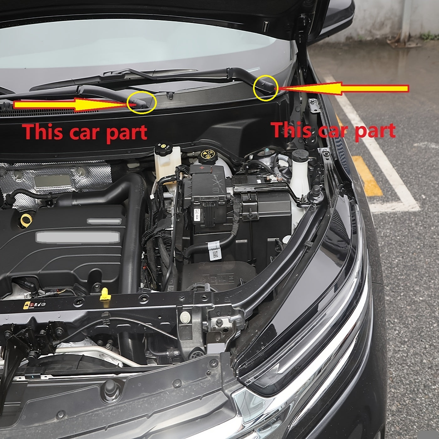 Universal Wiper Arm Head Cap Cover Replacement for Cars and Trucks