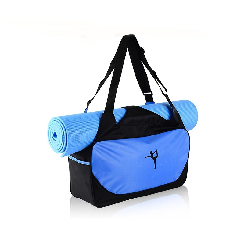 Bolsa de deporte de nylon grande capacidad, ligera, para gimnasio, yoga, fitness, danza y gimnasia