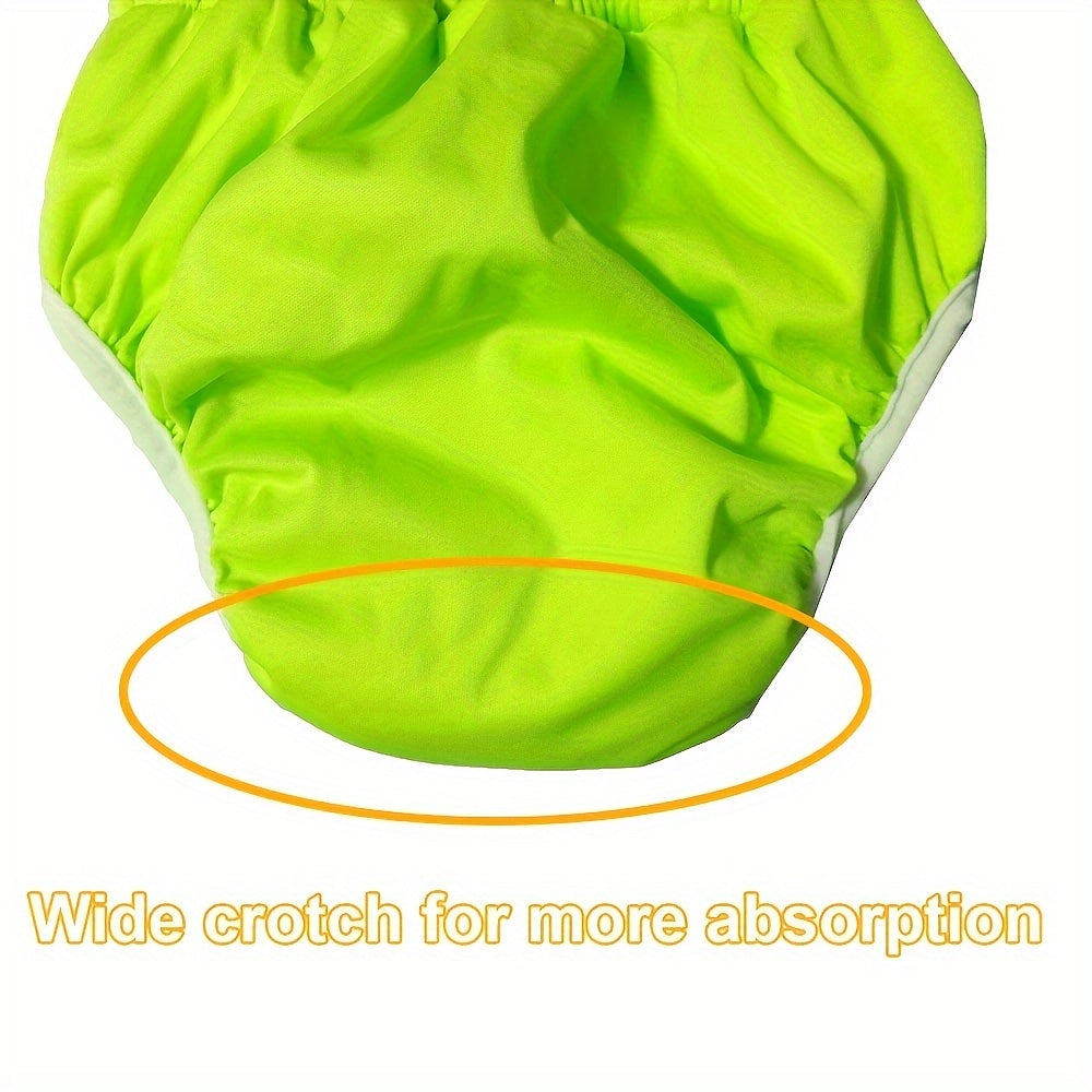 Reusable Washable Cloth Diapers for Big Kids Teens Adults Leak-Proof Breathable Adjustable