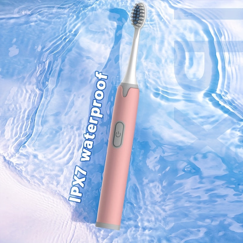 Electric Toothbrush for Adults with Ultra-Soft Brush Head, Teeth Whitening