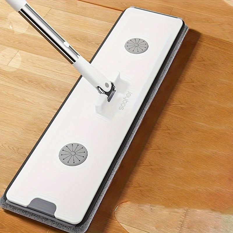 Katta tozalash uchun qopqog'li to'liq tekis pol uchun mop to'plami va 2 ta yostiq bilan kashka