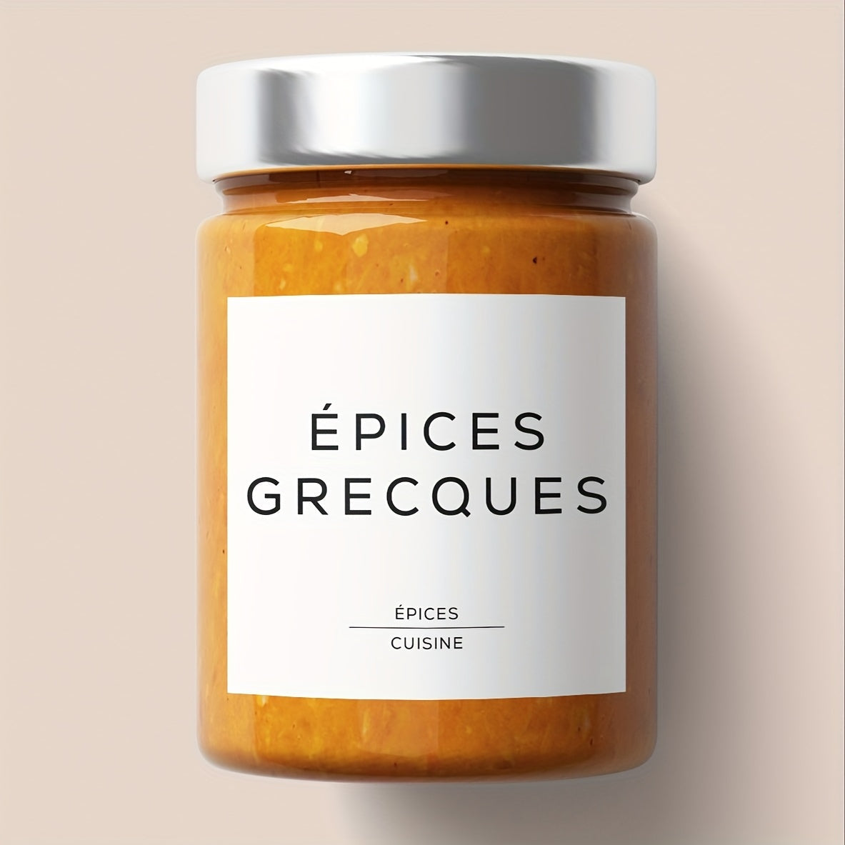 Set of 23 Waterproof Clear Kitchen Labels 2x2 Inches for Spices and Condiments