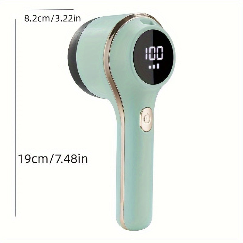 Portativ qayta to'ldiriladigan mato kesuvchi kiyimlar, mebellar, gilamlar uchun tolalarni tozalash vositasi