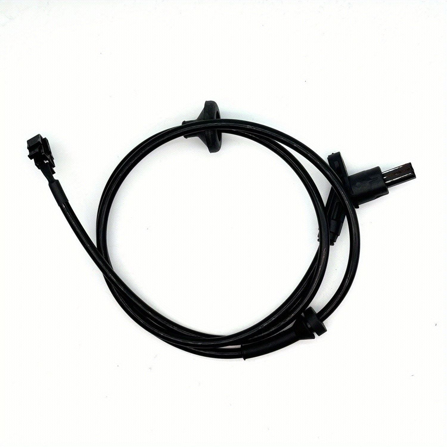 Rear ABS Sensor Black Wired for Car Safety Replacement