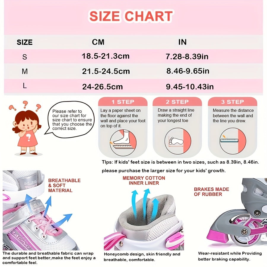 O'g'il va qizlar uchun zamonaviy ikki g'ildirakli skeytlar, to'xtatish dizayni bilan, barcha mavsumlarda ichki va tashqi foydalanish uchun mos.