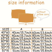 Golden Butterfly Print Polyester Pillow Covers Set Soft Cozy Bed Decor Multiple Sizes