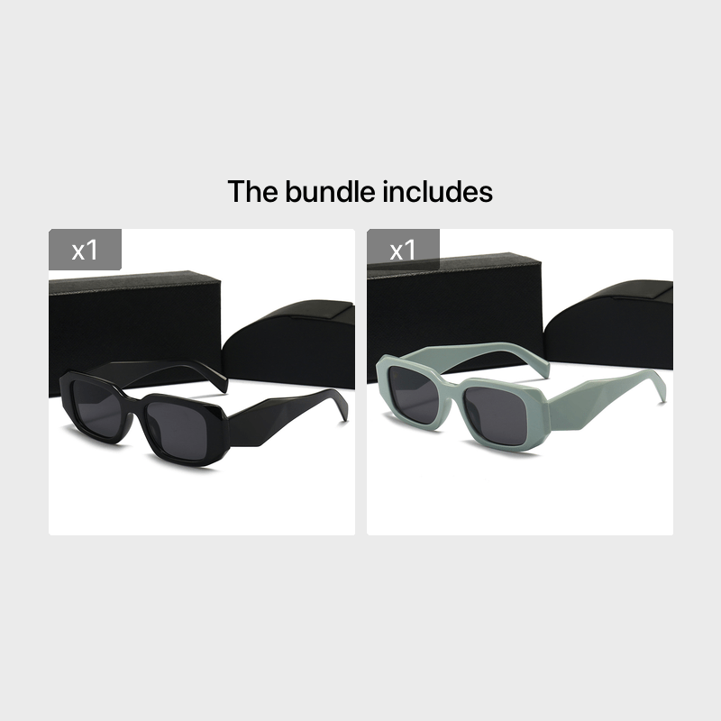 Women's Square Vintage Sunglasses with UV Protection and Stylish Design