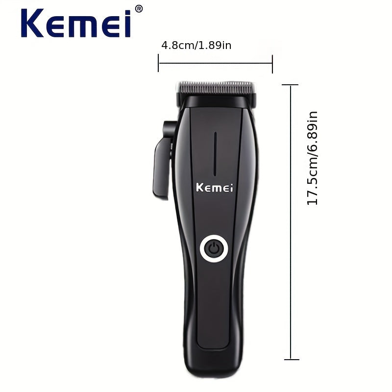 Set de cortapelos profesionales con motor de alta velocidad, batería de litio recargable por USB