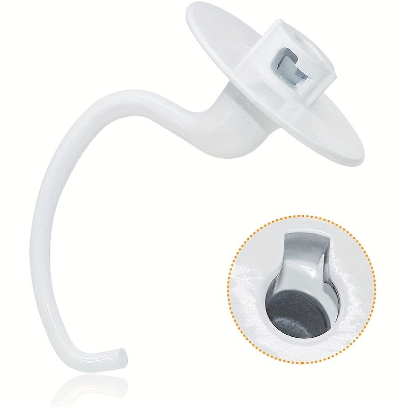White Aluminum Flex Edge Beater for 4.5 and 5 Qt Tilt-Head Stand Mixers Compatible with KSM150 KSM90 K45 KSM5 KSM500