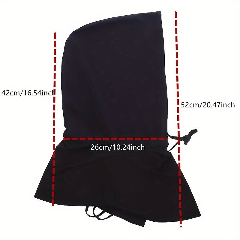 Sun Protection Hat with Hood and Neck Gaiter for Outdoor UV Protection Breathable Lightweight