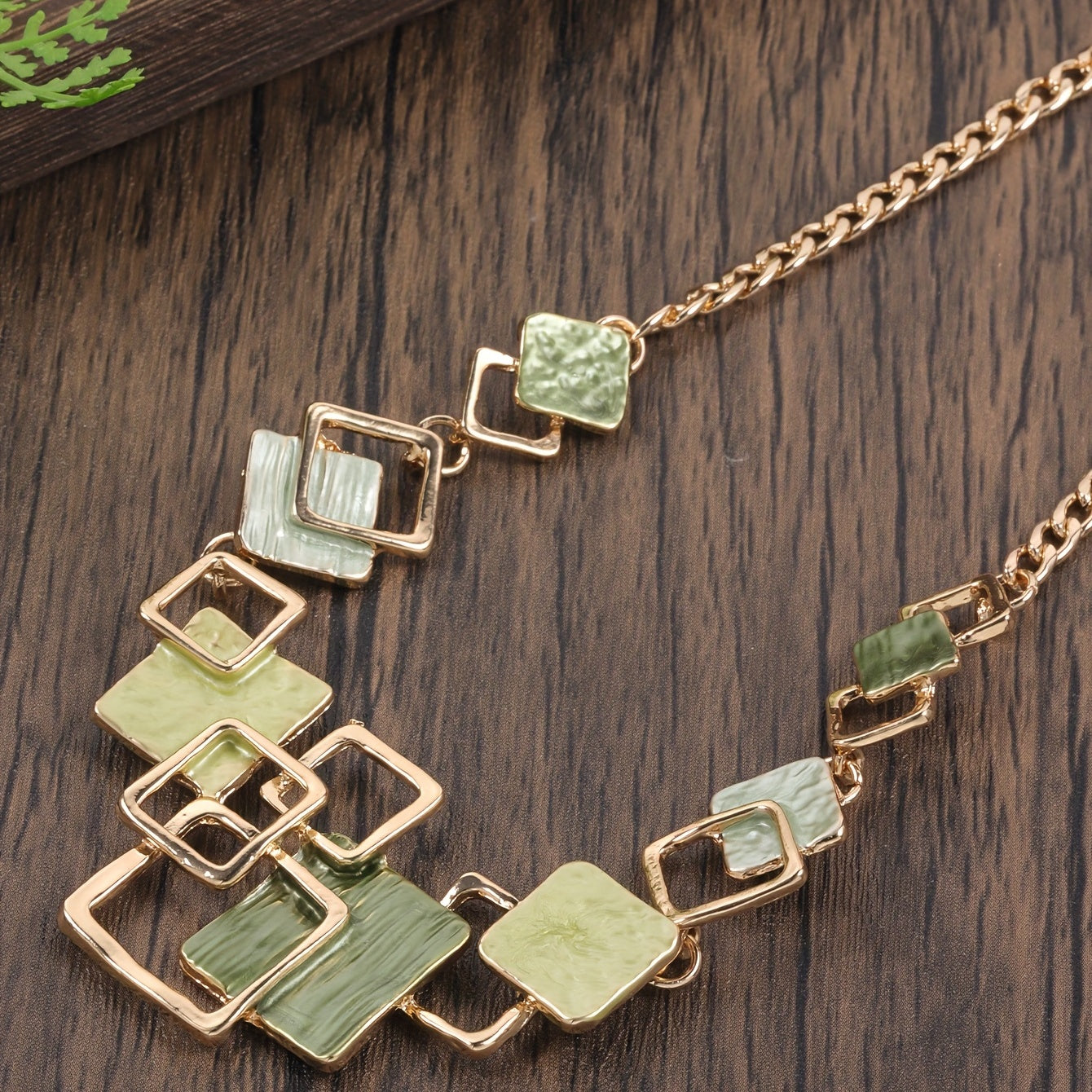 Luxury Bohemian Jewelry Set for Ladies Party Necklace and Earrings