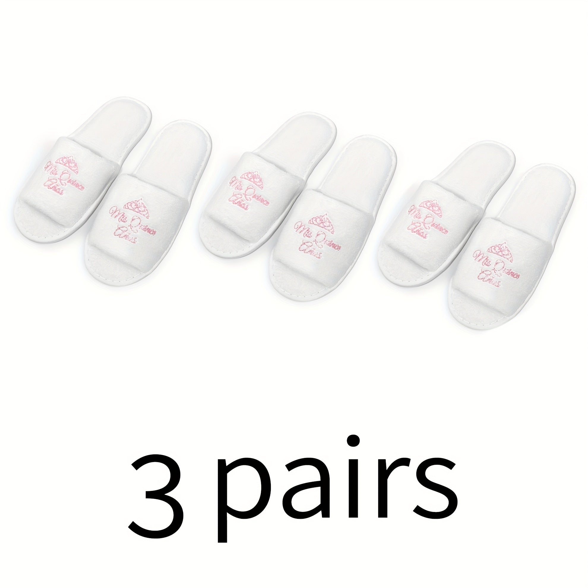 Girls 15th Birthday Glitter Gold Crown Script Slippers Soft EVA Flats