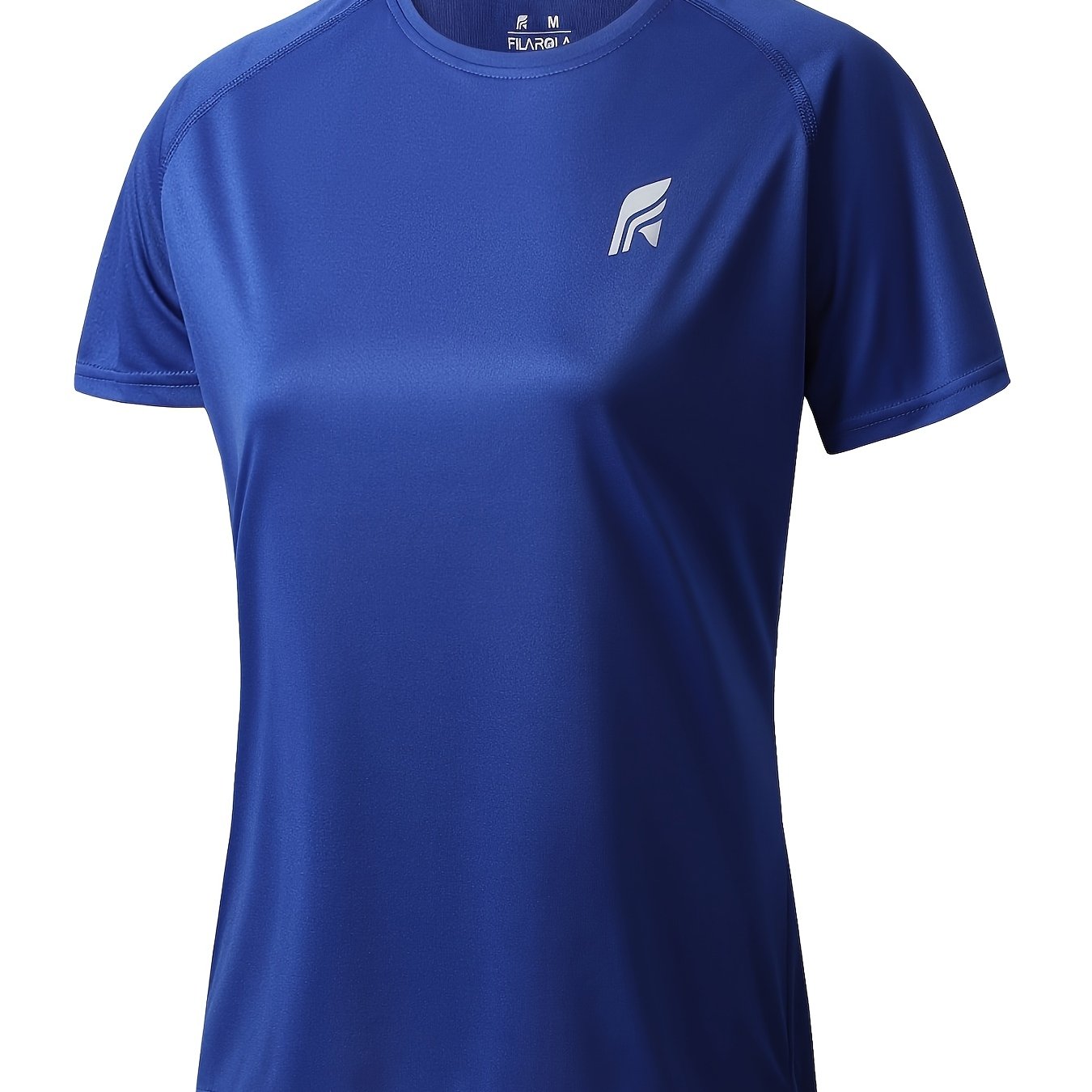 Women's Quick Dry Short Sleeve T-Shirt for Summer Outdoor Activities Polyester Solid Color