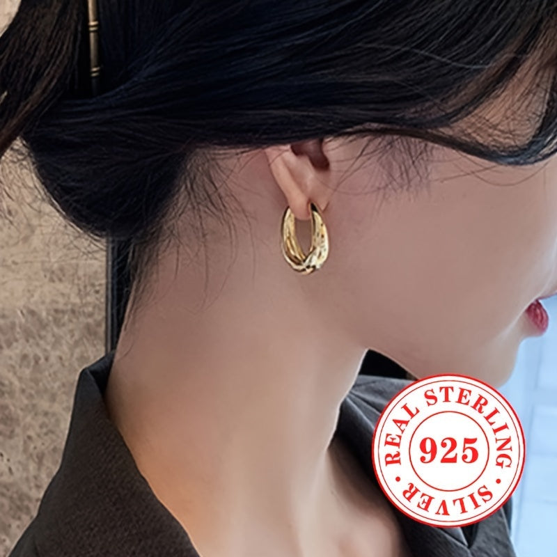 Minimalist dizayn 925 sterling kumush halqa bilakuzuklar ayollar uchun, har kuni kiyish va maxsus tadbirlar uchun ideal.