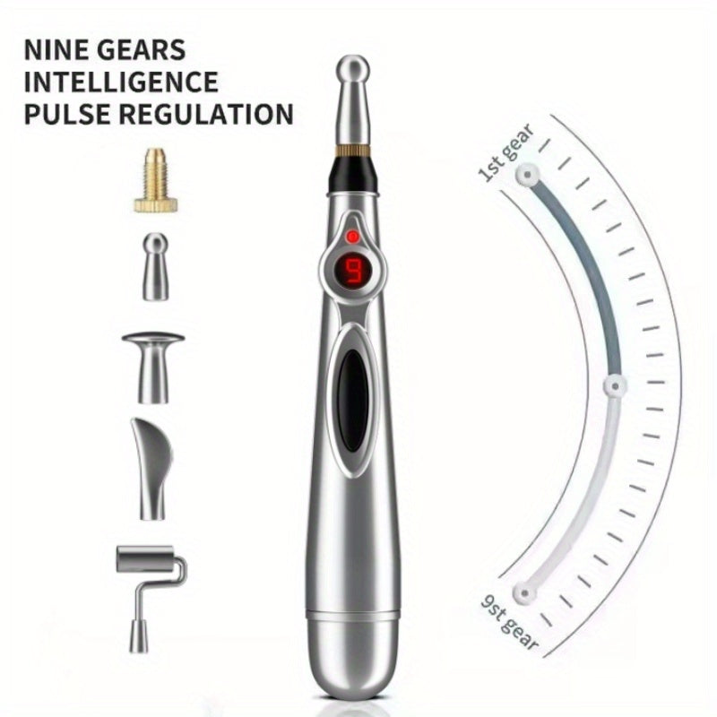 Swoson ko'p funksiyali massaj qalam 9 rejimda, bo'yin, orqa va bel uchun almashtiriladigan boshlar bilan. Uyda foydalanish uchun portativ aqlli qurilma, keksa avlod uchun ideal sovg'a.