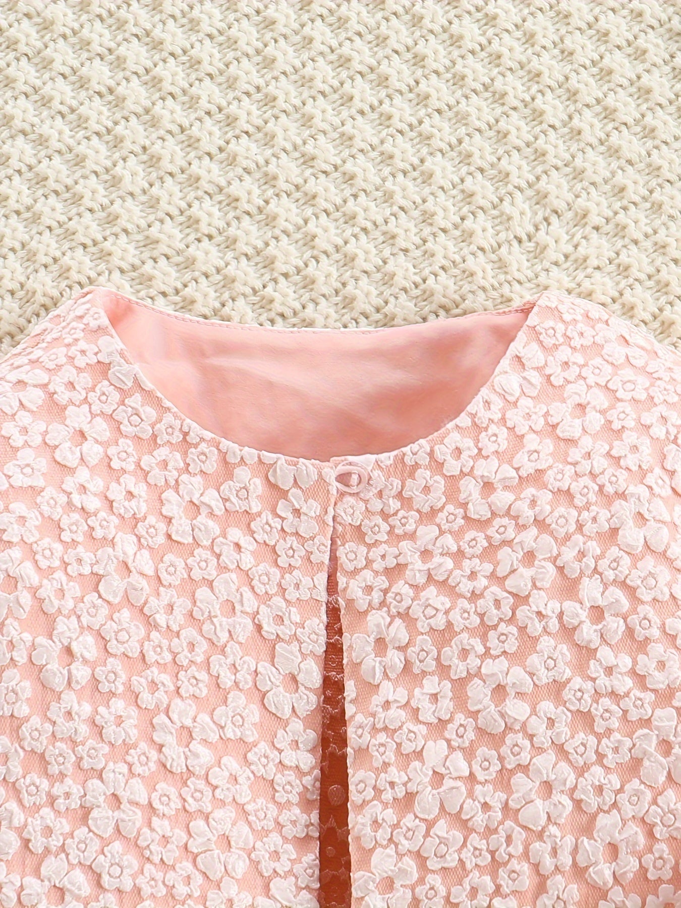 Костюм для девочек на каждый день: кардиган с круглым вырезом и платье из тюля для весны и осени