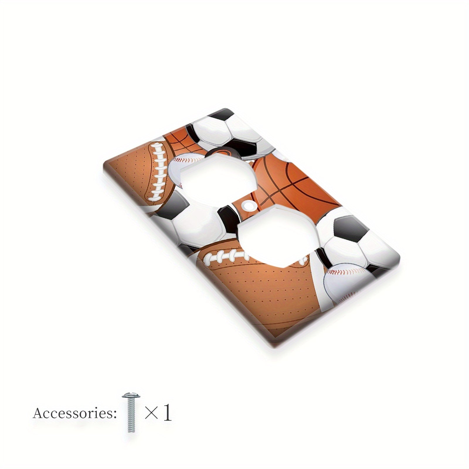 Light Switch Cover for Home Decor and Kitchen, Easy to Install, No Battery Needed