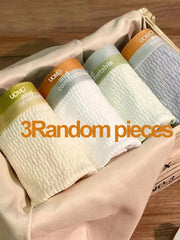 Men's Cotton Boxer Briefs 3 Pack Breathable Soft Stretch Casual Underwear